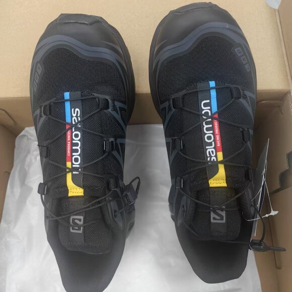 Mens Salomon XT-6 'TRIPLE BLACK' - Picture 2 of 5